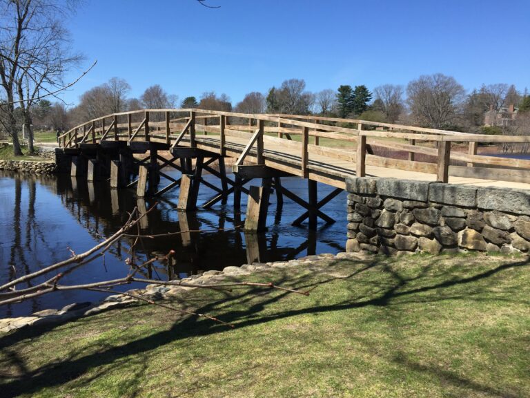 old-north-bridge-concord - Pen It By Hunter Ridgway